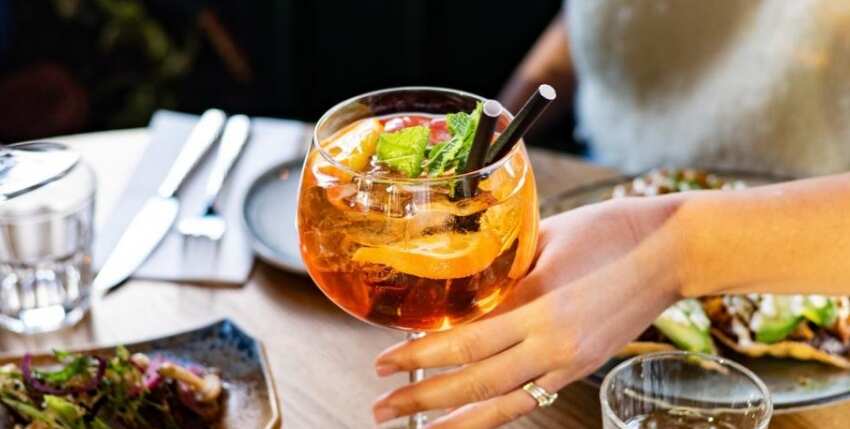 mooij cocktail met garnering
