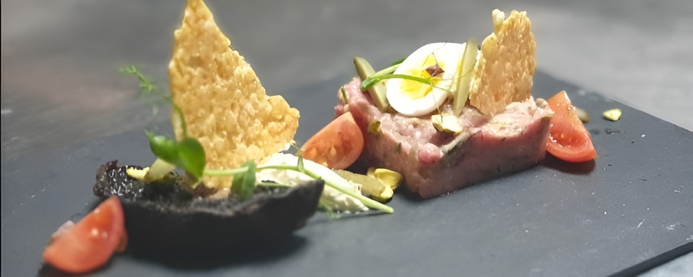 Culinair gerecht bij Roberto in Alkmaar