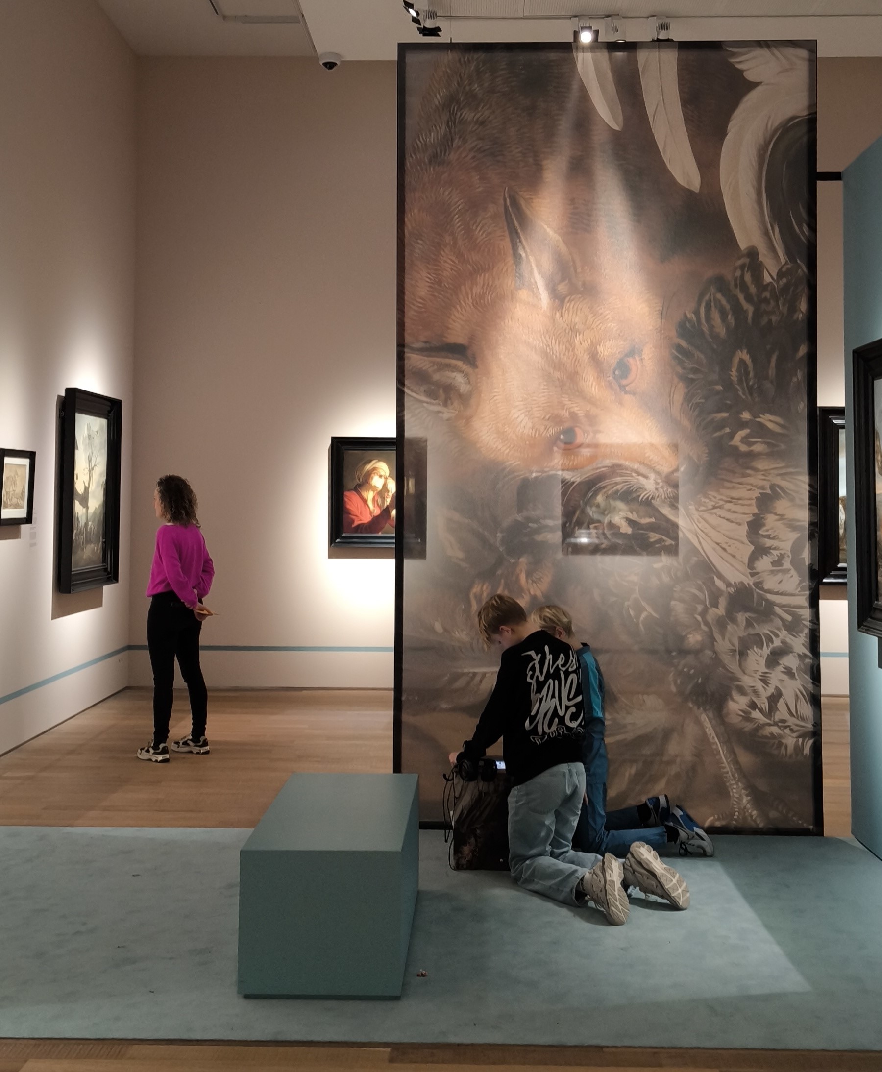 Kinderen in Stedelijk Museum Alkmaar