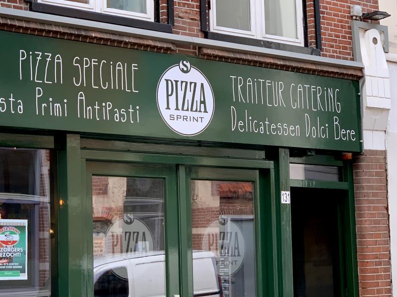 Pizza sprint deur