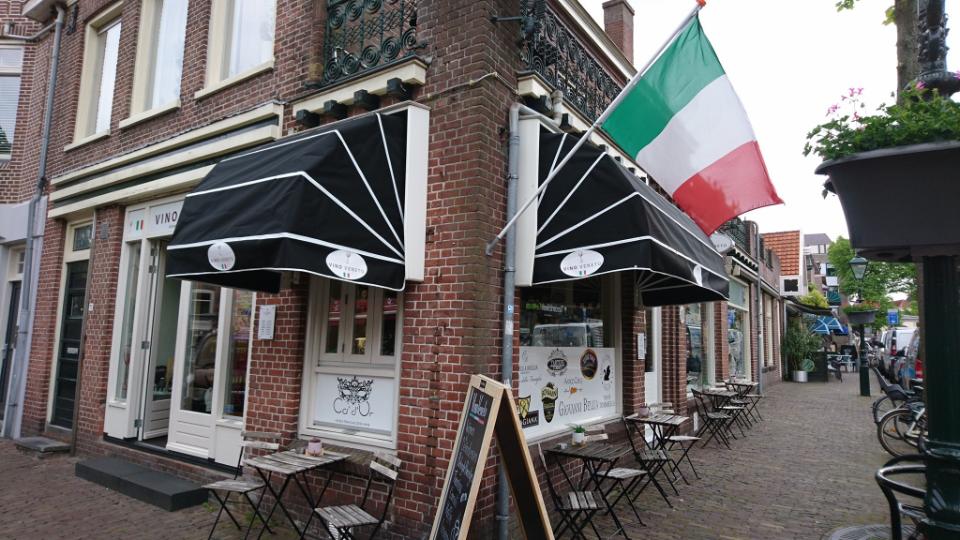 buitenaanzicht vino veneto in Alkmaar