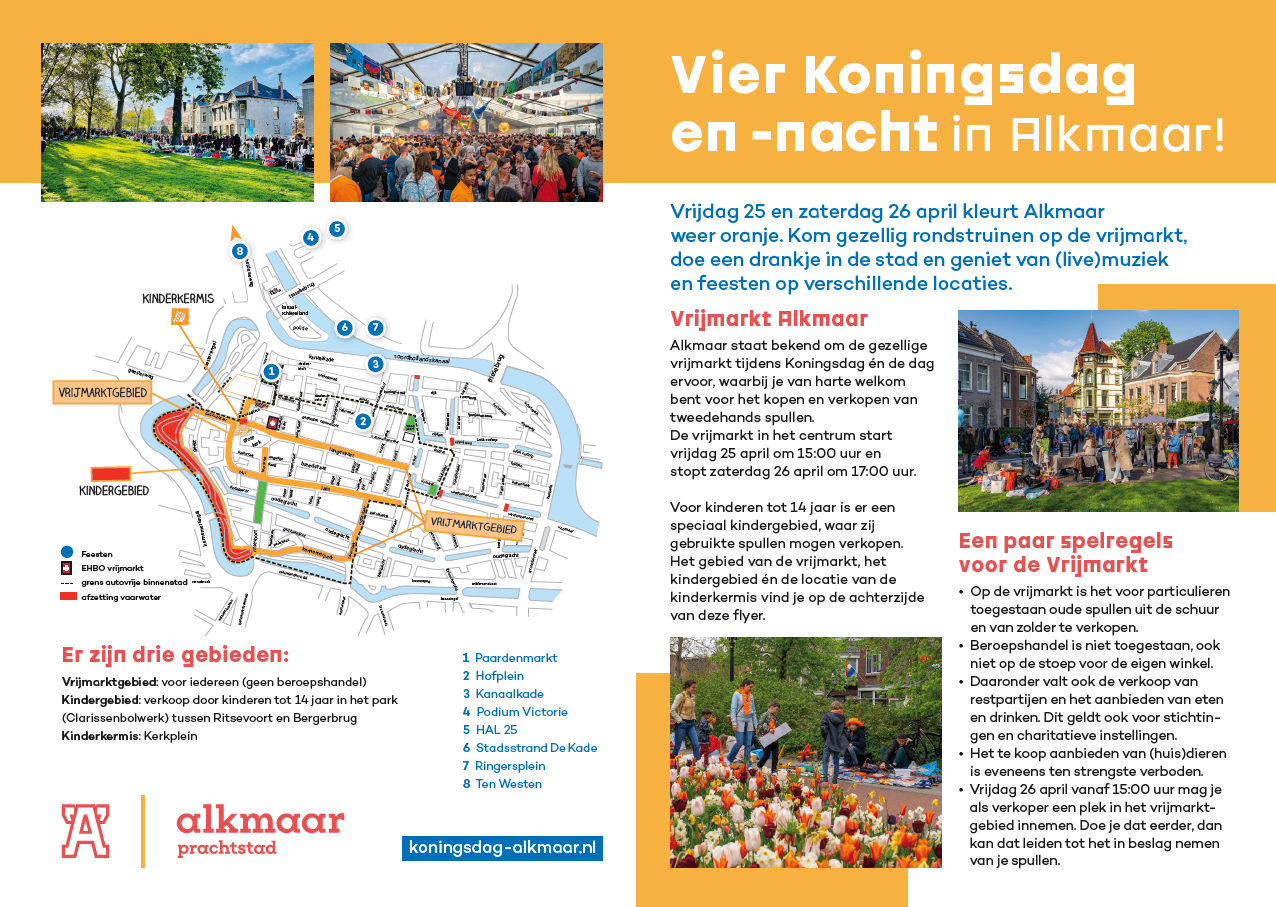 Koningsdag flyer
