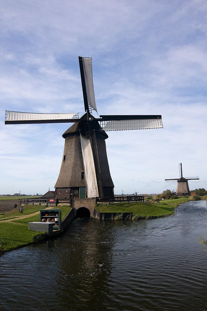 Museummolen van buitenaf