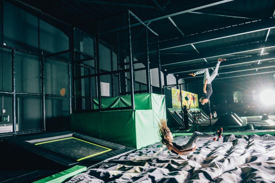 Trampoline springen bij Street Jump Alkmaar