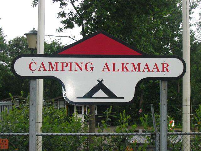 Bord van Camping Alkmaar