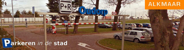 P+R Terrein Keesomstraat in Oudorp, zijstraat Edisonweg.